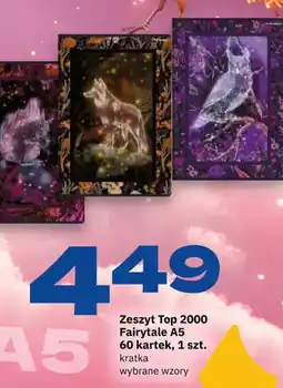 Twój Market Zeszyt Top 2000 Fairytale A5 oferta