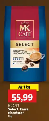 Lidl Kawa ziarnista MK CAFÉ Select oferta