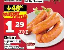 Topaz Kiełbasa śląska Cedrob oferta