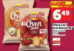 Topaz Chipsy Lay's Oven Baked 110g oferta