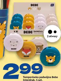 Twój Market Temperówka podwójna Bebe Interdruk oferta