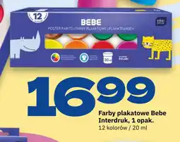 Twój Market Farby plakatowe Bebe Interdruk oferta