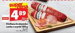 Topaz Kiełbasa krakowska sucha z szynki Olewnik oferta