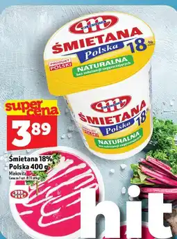 Topaz Śmietana 18% Polska Mlekovita oferta