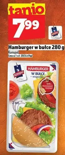 Topaz Hamburger w bułce Konspol oferta