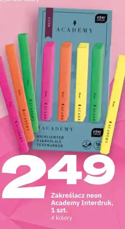 Twój Market Zakreślacz neon Academy Interdruk oferta