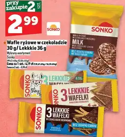 Topaz Wafel ryżowy w czekoladzie Sonko oferta