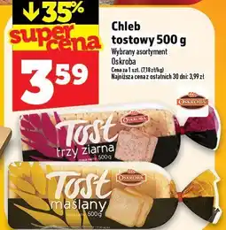 Topaz Chleb tostowy Oskroba oferta