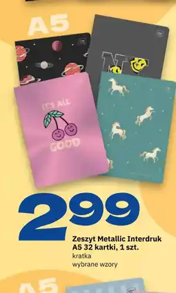Twój Market Zeszyt Metallic Interdruk oferta