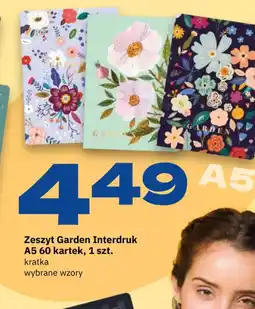 Twój Market Zeszyt Garden Interdruk oferta