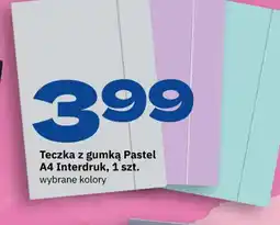 Twój Market Teczka z gumką Pastel A4 Interdruk oferta