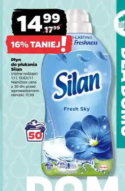 Netto Płyn do płukania Silan oferta