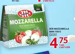 Selgros Ser Mozzarella Kuchmistrza Mlekovita oferta