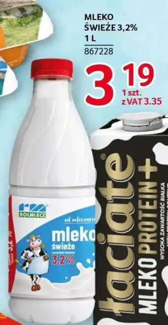 Selgros Mleko świeże oferta