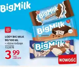 Selgros Lody Big Milk oferta