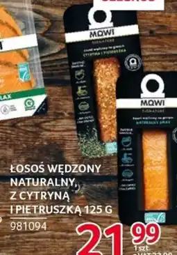 Selgros Losoś wędzony naturalny z cytryną i pietruszką oferta