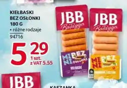 Selgros Kiełbaski bez osłonki JBB oferta