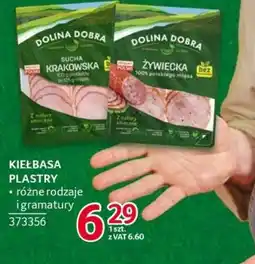 Selgros Kiełbasa w plastrach Dolina Dobra oferta