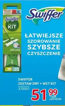 Selgros Swiffer Zestaw Dry + Wet Kit oferta