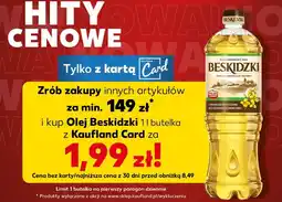 Kaufland Olej Beskidzki 1L oferta