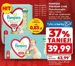 Kaufland Pieluchomajtki Pampers Premium Care oferta