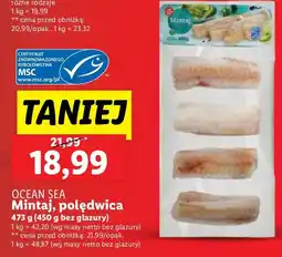 Lidl Mintaj polędwica Ocean Sea oferta