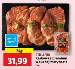 Lidl Karkówka premium w suchej marynacie Grill&Fun oferta