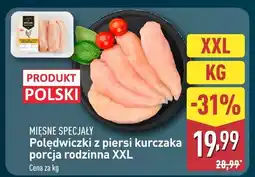 ALDI Polędwiczki z piersi kurczaka XXL Mięsne Specjały oferta