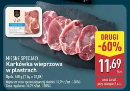 ALDI Mięso karkówka wieprzowa w plastrach Mięsne Specjały oferta