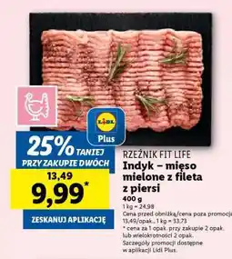 Lidl Indyk – mięso mielone z fileta z piersi oferta