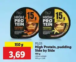 Lidl PILOS High Protein, pudding Side by Side oferta