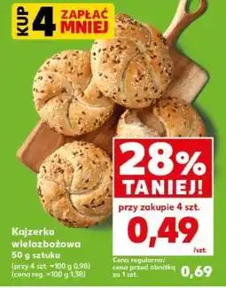 Kaufland Kajzerka wieloziarnowa 50 g sztuka oferta