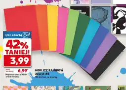 Kaufland HERLITZ RAINBOW Zeszyt A5 oferta