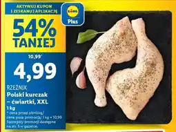 Lidl Polski kurczak - ćwiartki, XXL oferta