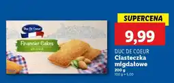 Lidl DUC DE COEUR Ciasteczka migdałowe oferta