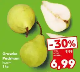 Kaufland Gruszka Packham luzem 1 kg oferta