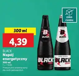 Lidl BLACK Napój energetyczny oferta