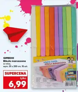 Kaufland GIMBOO Bibuła marszczona oferta