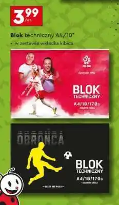 Biedronka Blok techniczny A4/10 oferta