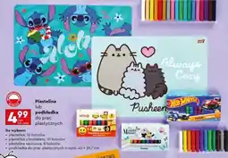 Biedronka Plastelina lub podkładka do prac plastycznych oferta