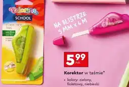 Biedronka Korektor w taśmie oferta