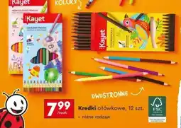 Biedronka Kredki ołówkowe, 12 szt oferta