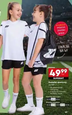 Biedronka Komplet sportowy na WF oferta