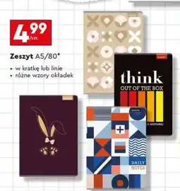 Biedronka Zeszyt A5/80 oferta