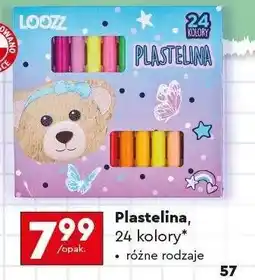 Biedronka Plastelina, 24 kolory oferta