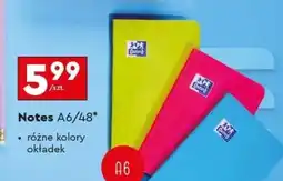 Biedronka Notes A6/48 oferta