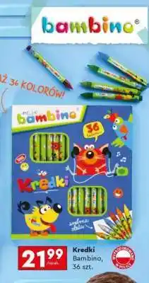 Biedronka Kredki Bambino, 36 szt oferta