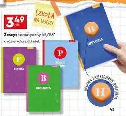 Biedronka Zeszyt tematyczny A5/58 oferta