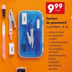 Biedronka Zestaw do geometrii z cyrklem, 8 el oferta