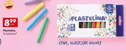 Biedronka Plastelina 12 kolorów oferta